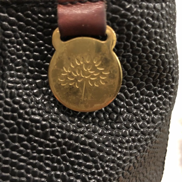Authentic Vintage Mulberry Scotch Grain Handbag - Picture 6 of 13